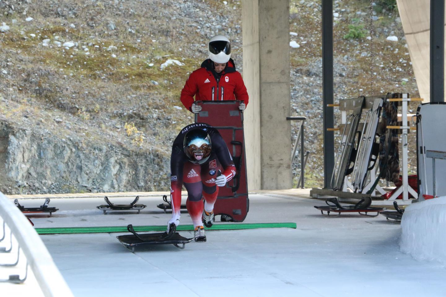 skeleton race start