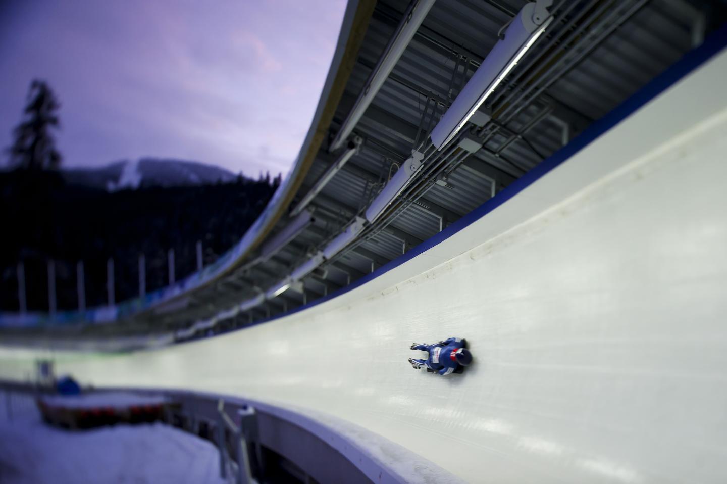 Skeleton in track