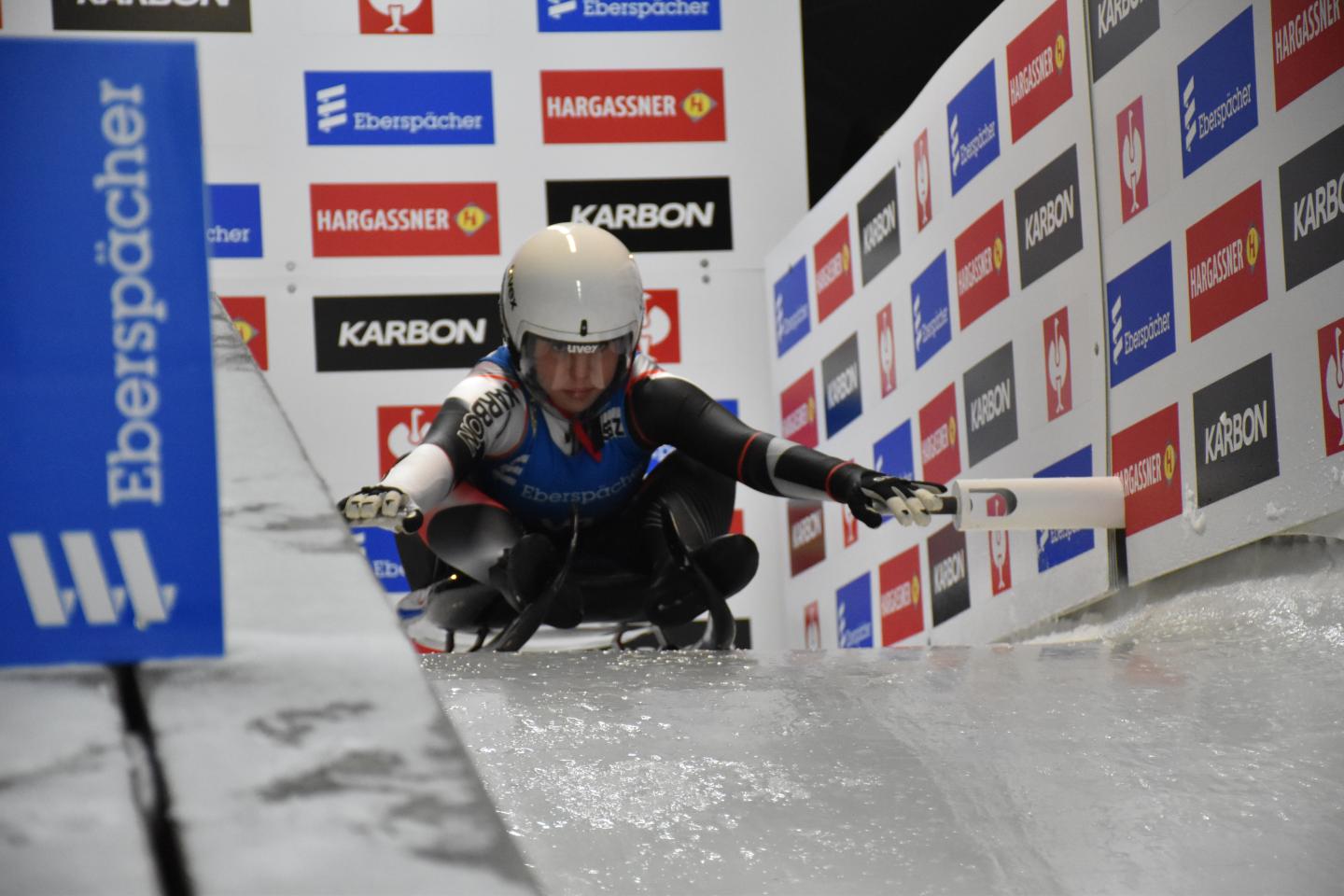 novice luge participant 