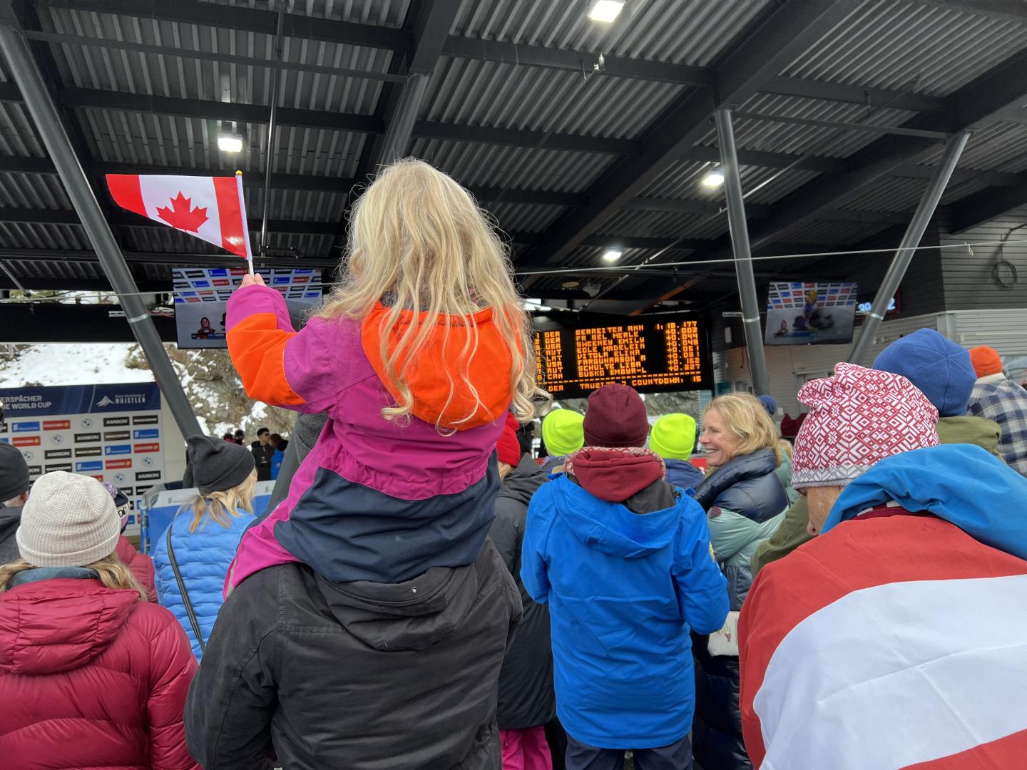 Whistler Sliding Centre Spectating
